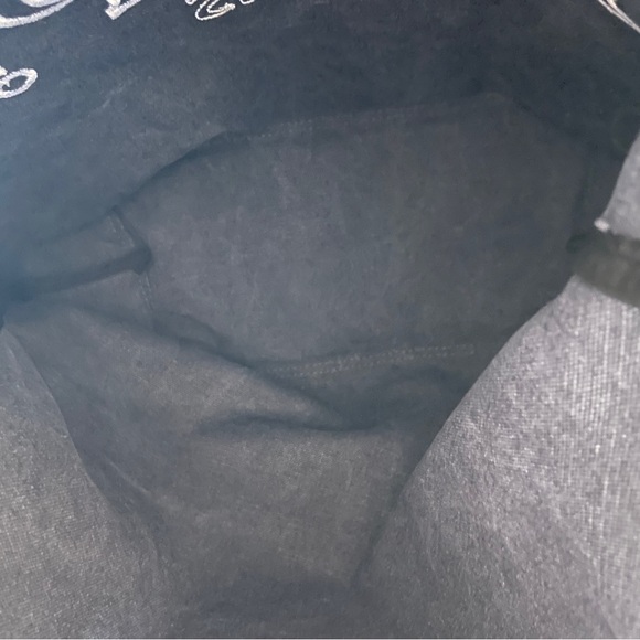 JOOP Jeans Charcoal Grey Canvas Logo Backpack Purse/Bag - Picture 8 of 9